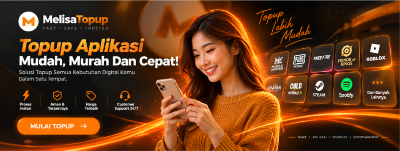 Topup Aplikasi Mudah, Murah dan Cepat